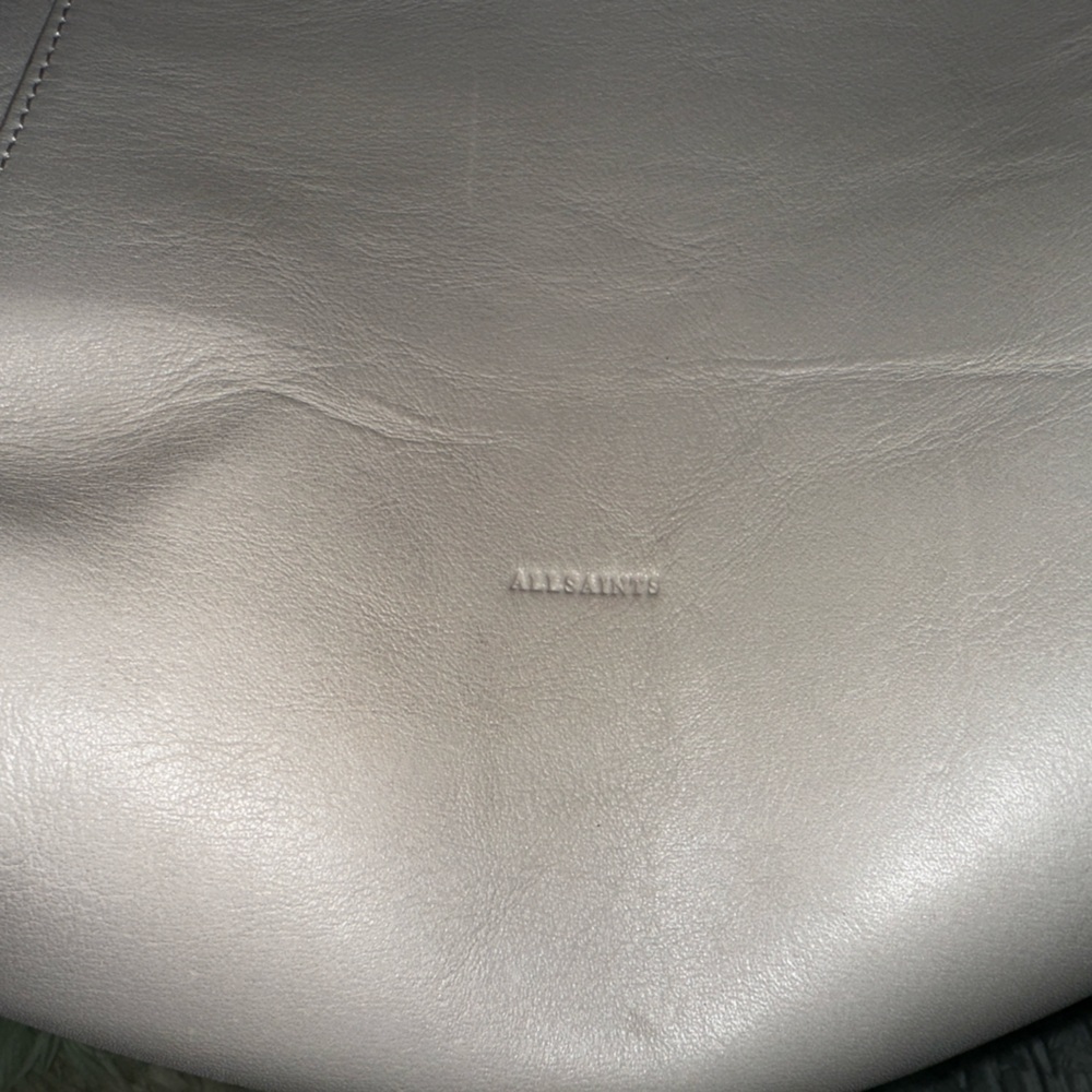 New ALLSAINTS Anouck Ivory Sling Backpack - Picture 3 of 8